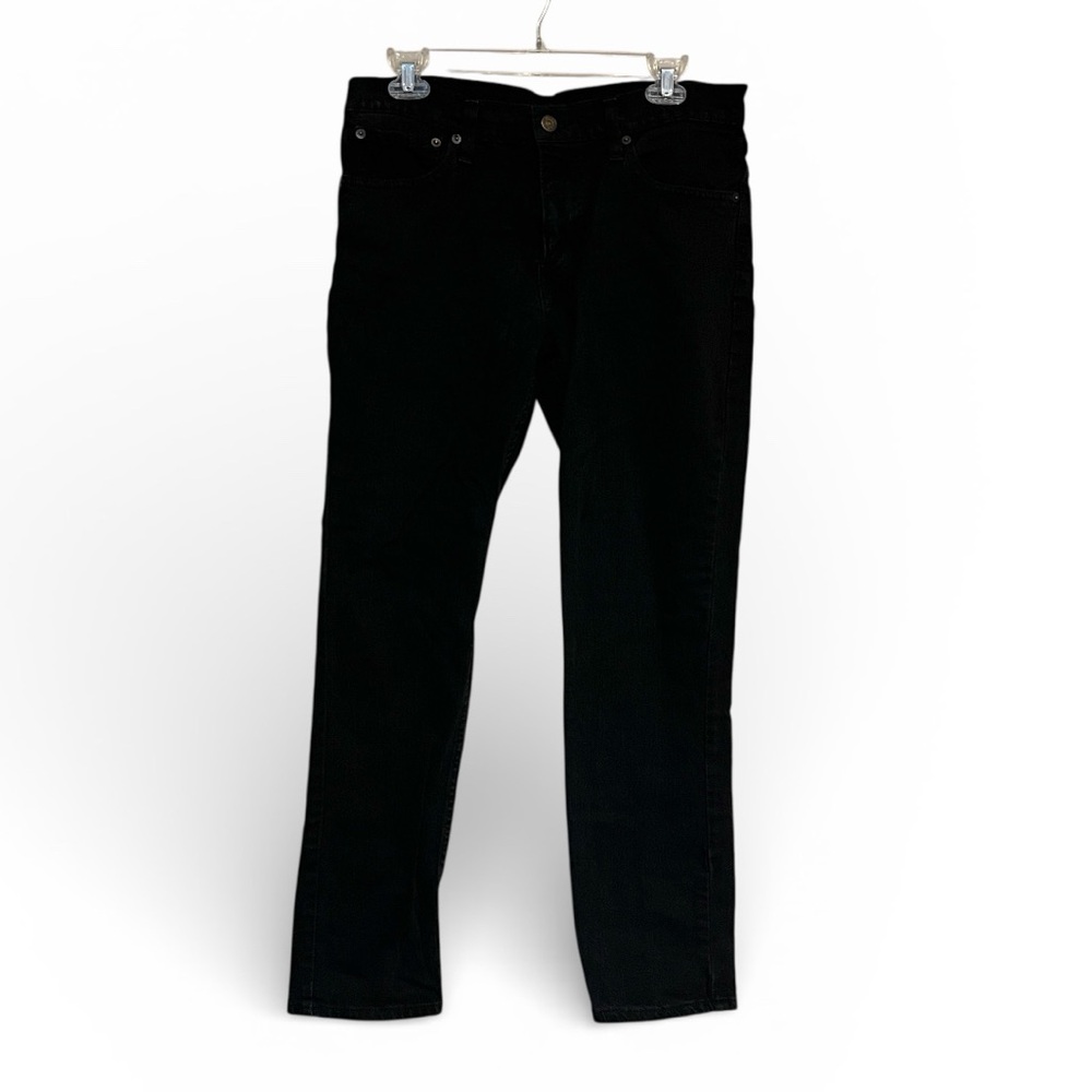 Levi's Men's Black 511 Slim Fit Stretch Jeans 32x30 Denim Casual Grunge